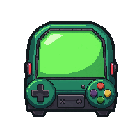 drone recon small  toxic green glow