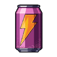 energy drink neon  damaged but working