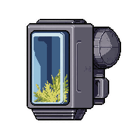 grapple wire launcher  transparent see through