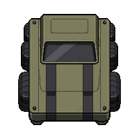 hacker deck laptop  military olive drab