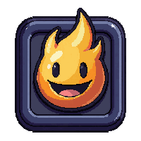 med patch nano  custom painted flame