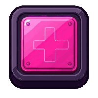 med patch nano  neon pink glow