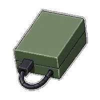 power cable charger  military olive drab