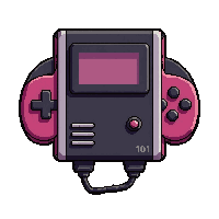 power cable charger  neon pink glow