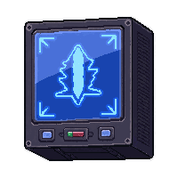 signal jammer box  electric blue lit
