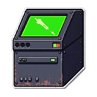 signal jammer box  toxic green glow
