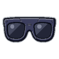 smart glasses ar  damaged but working