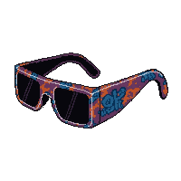smart glasses ar  graffiti covered street
