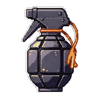 smoke grenade cyber  glitching pixelated