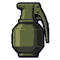 smoke grenade cyber  military olive drab