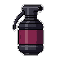 smoke grenade cyber  stolen hot item
