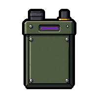 stim pack injector  military olive drab