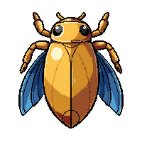 tracker bug tiny  gold luxury trim
