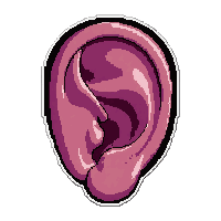 ear audio enhancer  chrome polished new