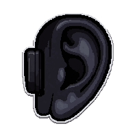 ear audio enhancer  matte black stealth