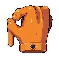 hand grapple claw  orange hazard rated