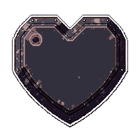 heart battery core  rusted black market