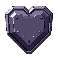 heart battery core  titanium military