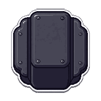 jaw reinforcement  matte black stealth