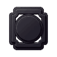 leg booster piston  matte black stealth