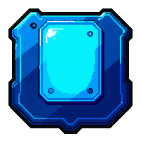 skin armor plating  neon blue glowing