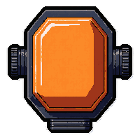 voice modulator throat  orange hazard rated