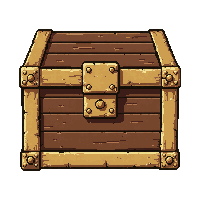 treasure chest  simple plain