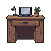 desk writing  rustic farmhouse
