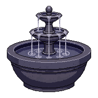 fountain water  dark gothic