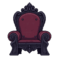 ornate throne  dark gothic
