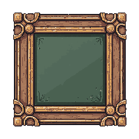 painting framed  ancient dusty