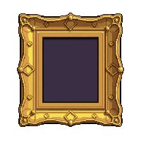 painting framed  royal golden