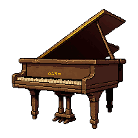 piano grand  elven nature
