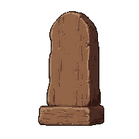 statue stone  medieval wooden