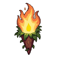 torch wall sconce  elven nature