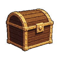 treasure chest  pristine new