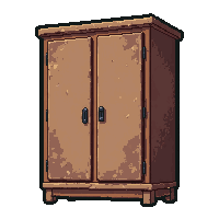 wardrobe closet  broken ruined