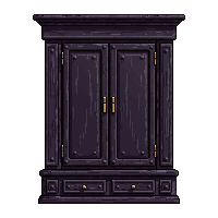 wardrobe closet  dark gothic