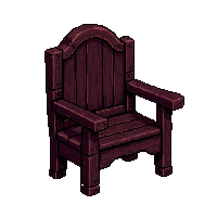 wooden chair  dark gothic