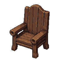 wooden chair  magical enchanted