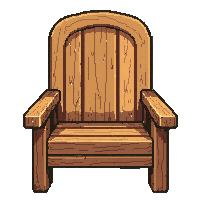 wooden chair  rustic farmhouse