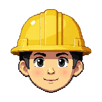 mining hardhat  golden yellow