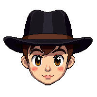 straw farmer hat  midnight black