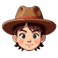 straw farmer hat  rusty brown