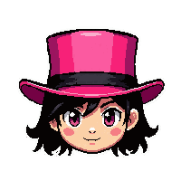 top hat formal  hot pink