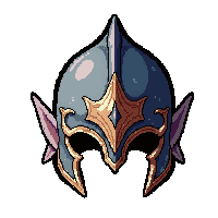 elven leaf helm  ornate decorated