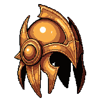 fire phoenix helm  pristine polished
