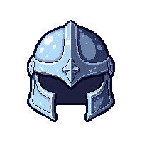 frost ice helm  blessed holy light