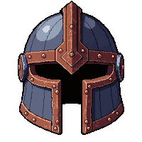 frost ice helm  rusty ancient