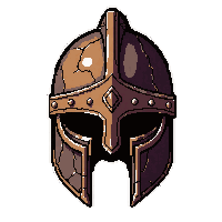 gladiator face helm  cracked damaged